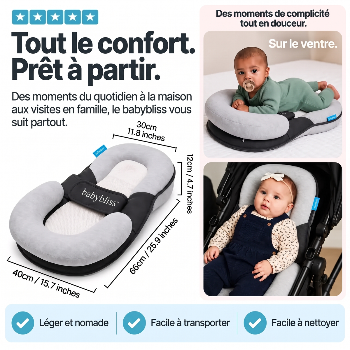 BabyBliss™ - Le lit bébé par excellence